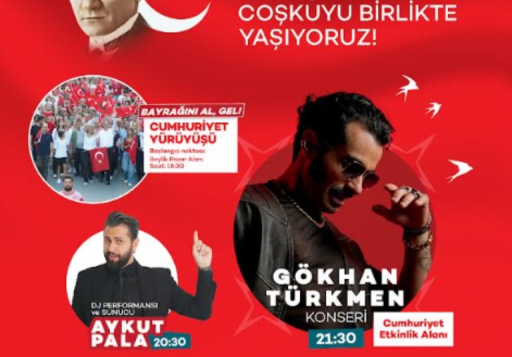 Beylikdz Cumhuriyet'in 101. Yln Kutlayacak