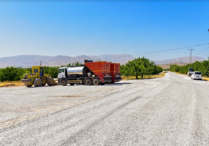 Bykehir Belediyesi Yol almalarn Srdryor