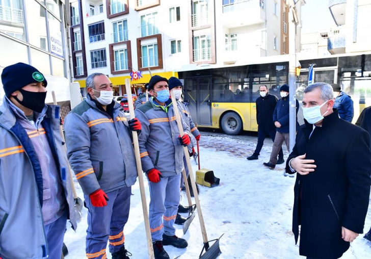 nar, ukurdere ve Koyunolu Mahallelerindeki Kar Kreme almalarn nceledi