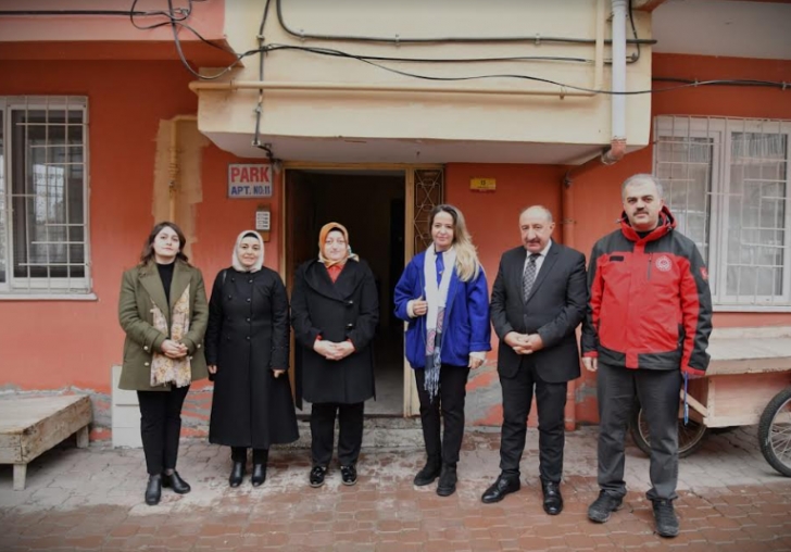 Hanmefendi Hanife Yazcdan limizdeki Ailelere Ziyaret