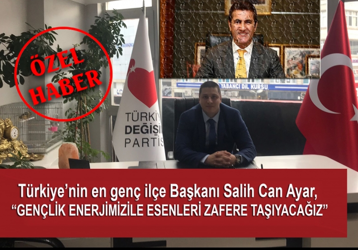 Trkiyenin en gen ile Bakan Salih Can Ayar, GENLK ENERJMZLE ESENLER ZAFERE TAIYACAIZ